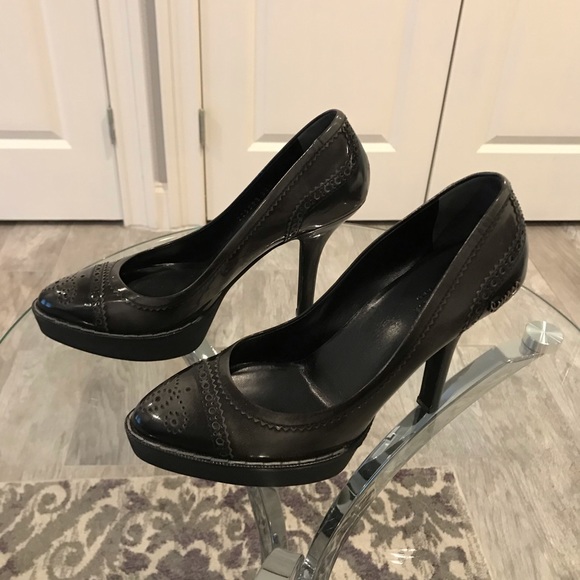 Very RARE Gucci Brogue Wing Tip heels - Picture 12 of 16